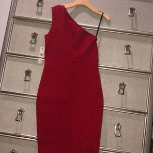 NWT One Shoulder Bodycon Bandage Dress